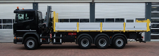 Scania G450 8x4 - sklápěč s hydraulickou rukou Fassi - 5