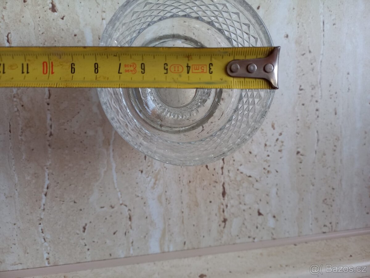 Zmrzlinové poháry - lisované sklo RETRO - 5