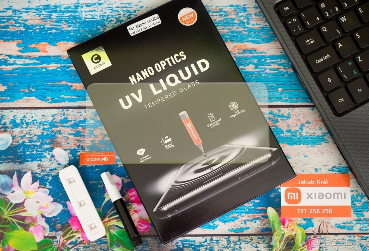 Tvrzené sklo Mocolo 3D,5D,UV pro Xiaomi, Redmi a Poco - 5