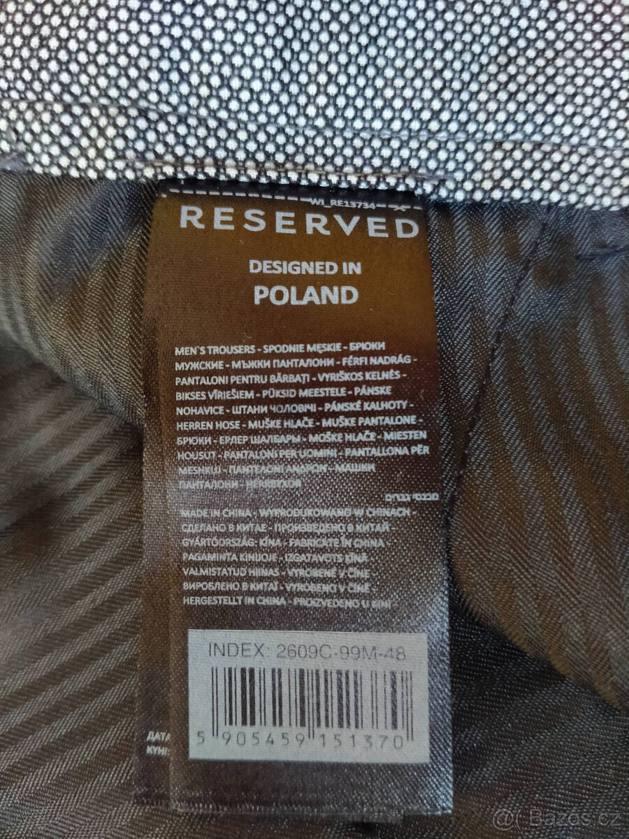 Chlapecké kalhoty Reserved vel. 48 - 5