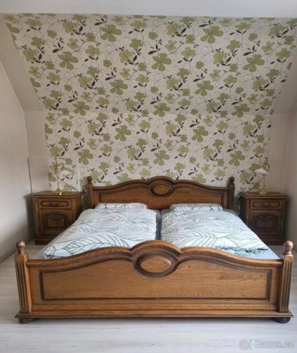 RUSTIKÁLNÍ LOŽNICE DRAHÝ MODEL TOP STAV - 5