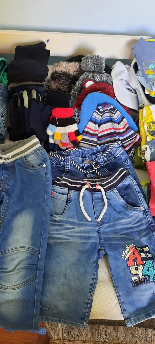 Oblečení chlapec vel. 110/116 - 5