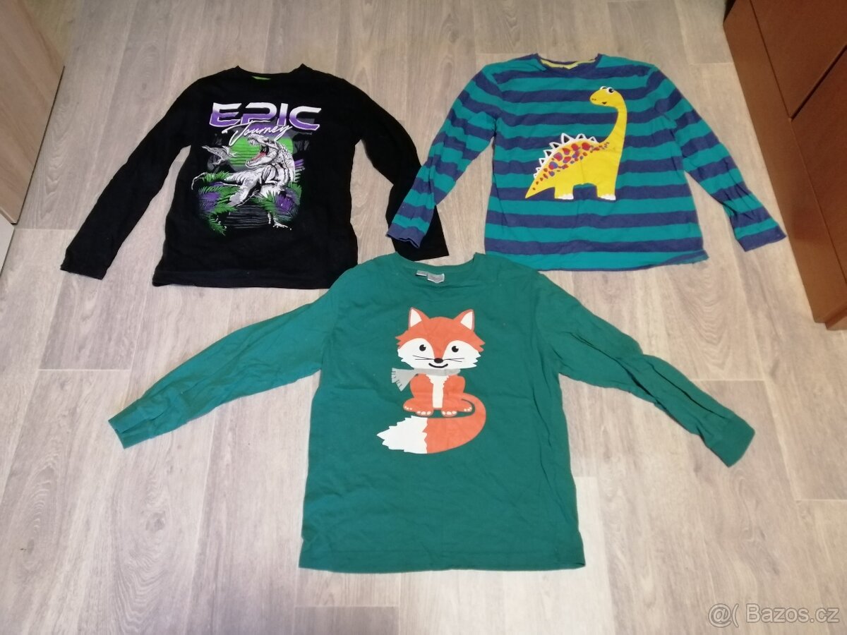 Prodám trika dlouhý a krátký rukáv... - 5