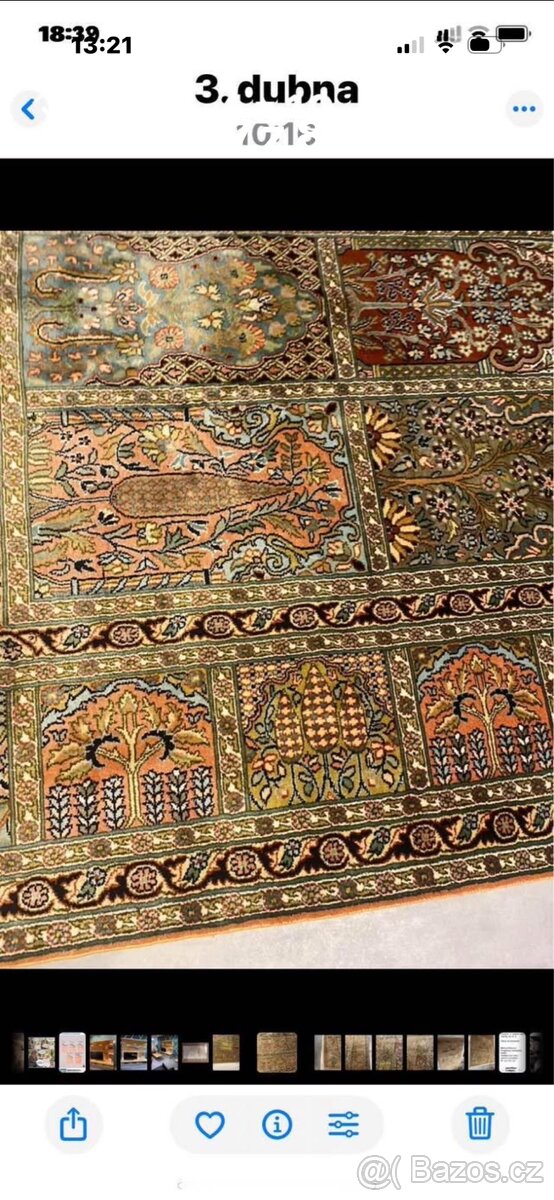 Koberec 100%hedvabi nove - 5