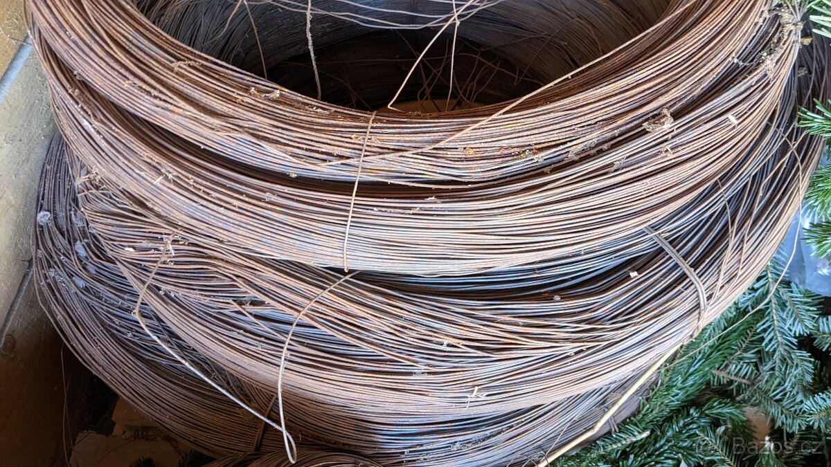 Ocelový drát vázací 2 a 3 mm - 5