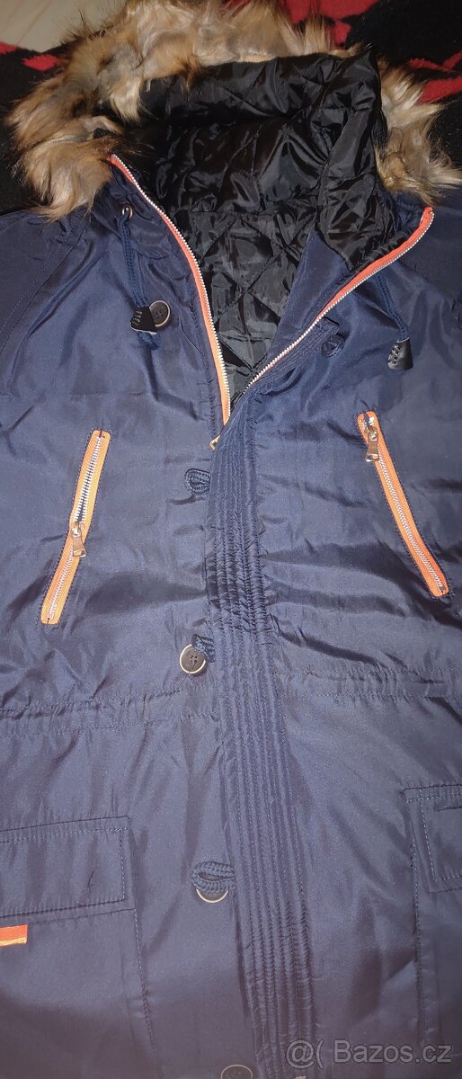 Panská zimní parka vel. L-XL, nová - 5