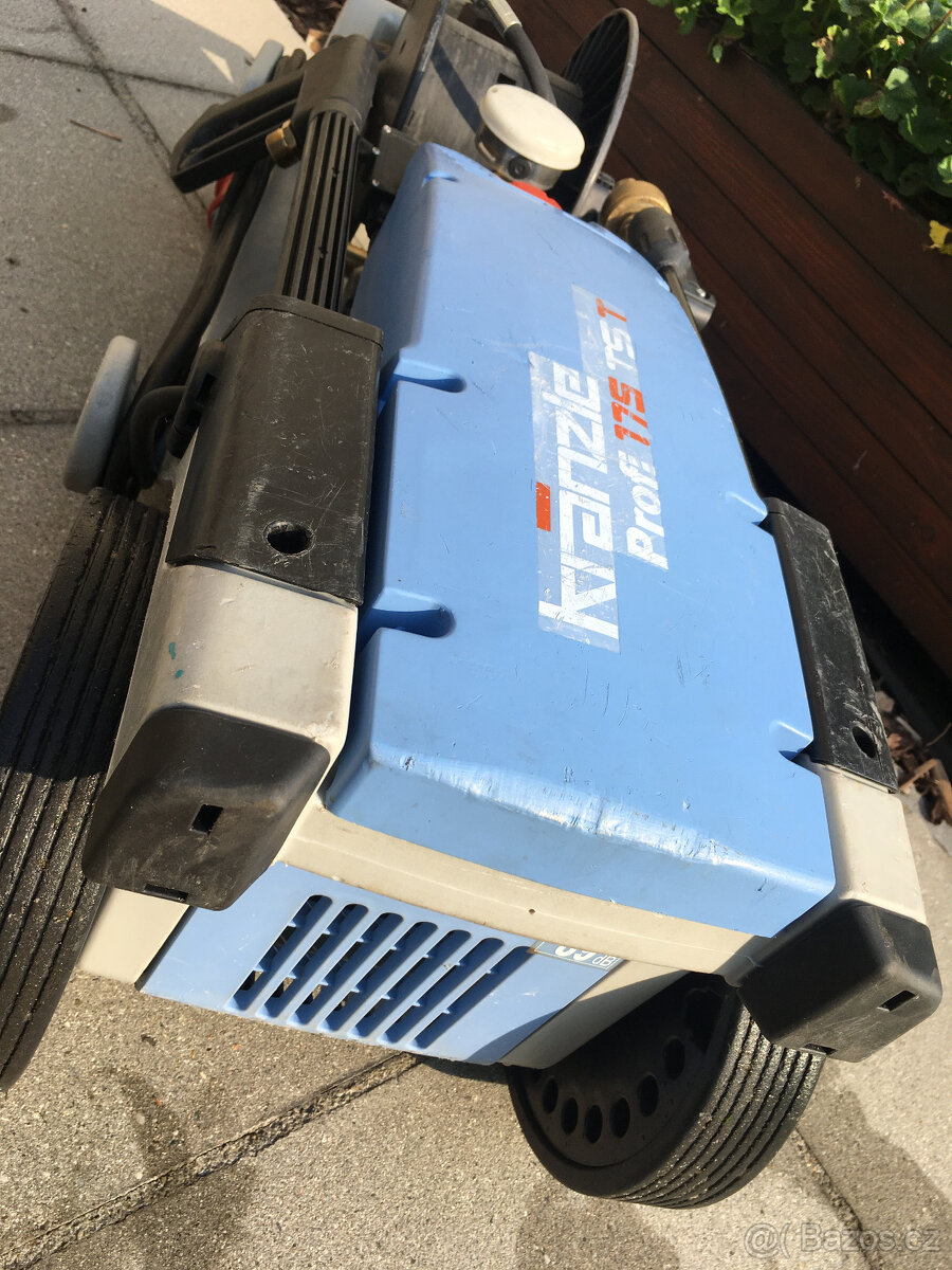 Repasovaná Kranzle Profi 175 TST,140barů 11l průtok,15m 400V - 5