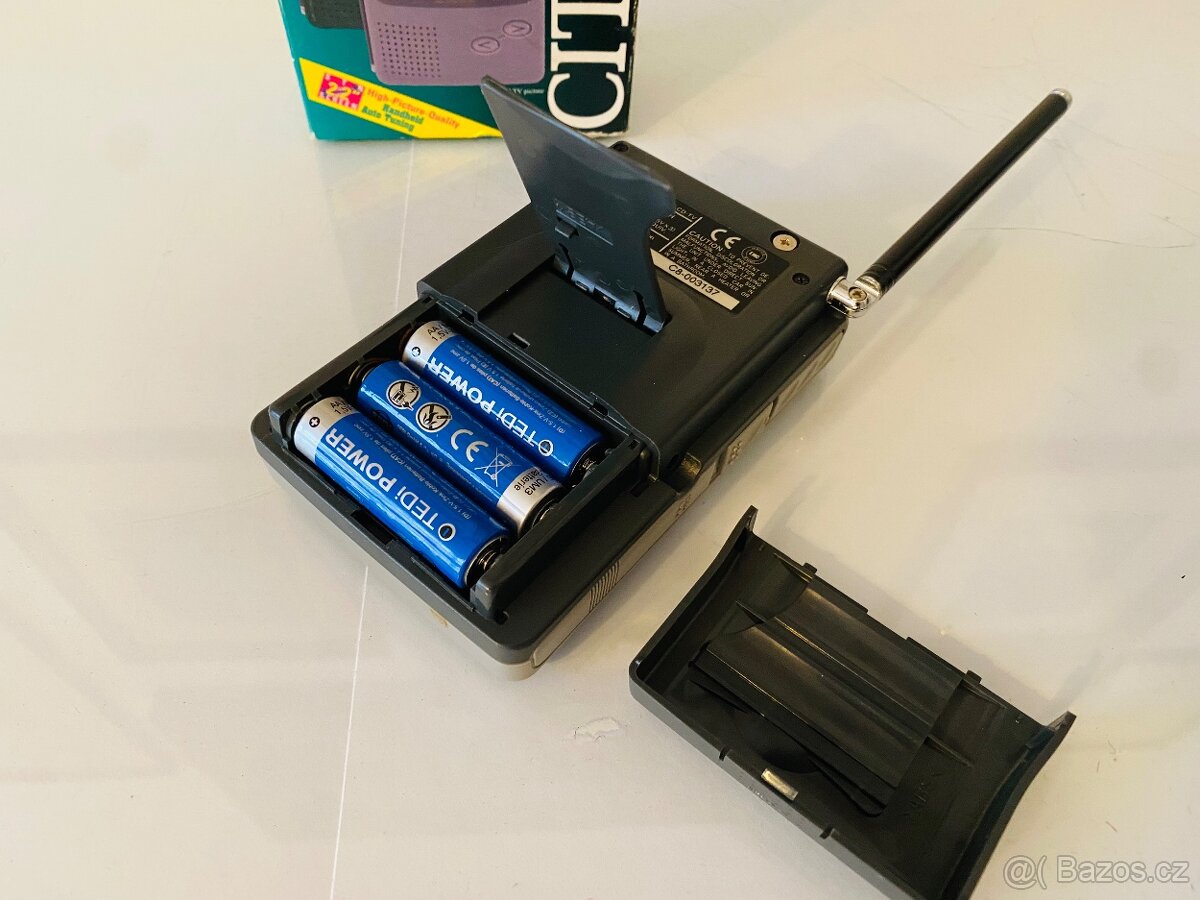 Kapesní Citizen, LCD TV ST 755, 90.léta - 5