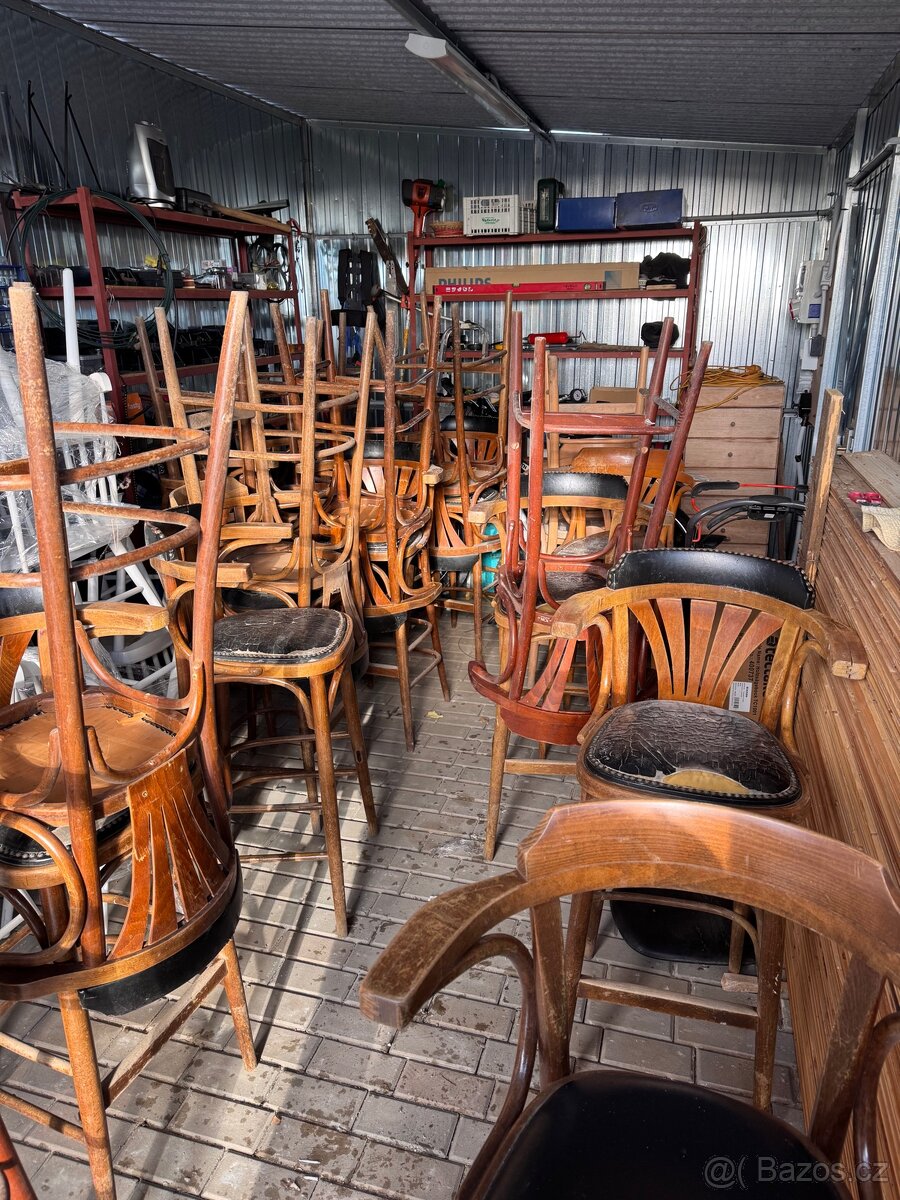 70ks barové židle Ton? - 5