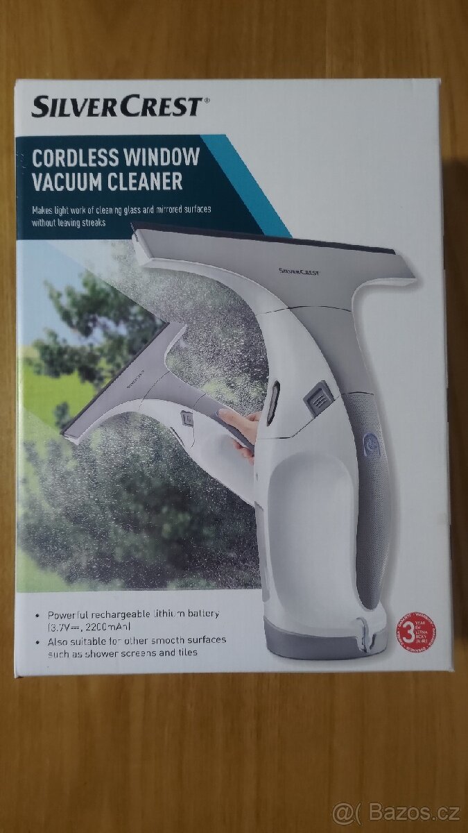 Čistič oken akumulátorový - 5