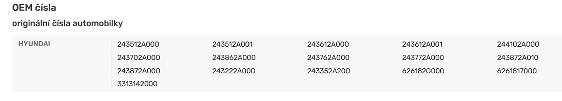Sada rozvodového řetězu Hyundai / Kia - 5