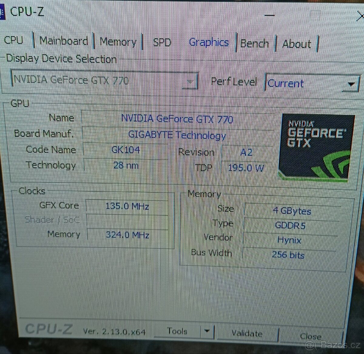 NVIDIA GEFORCE Gtx770 4GB - 5