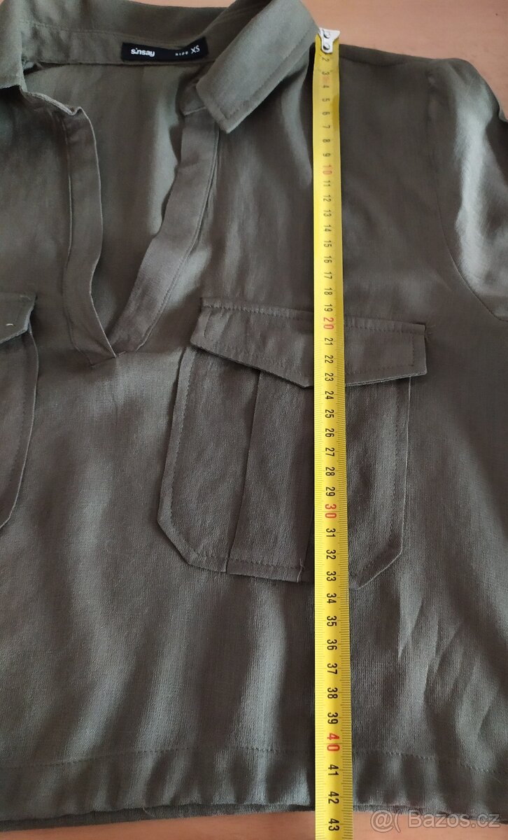 Tričko zelené krátké - 5