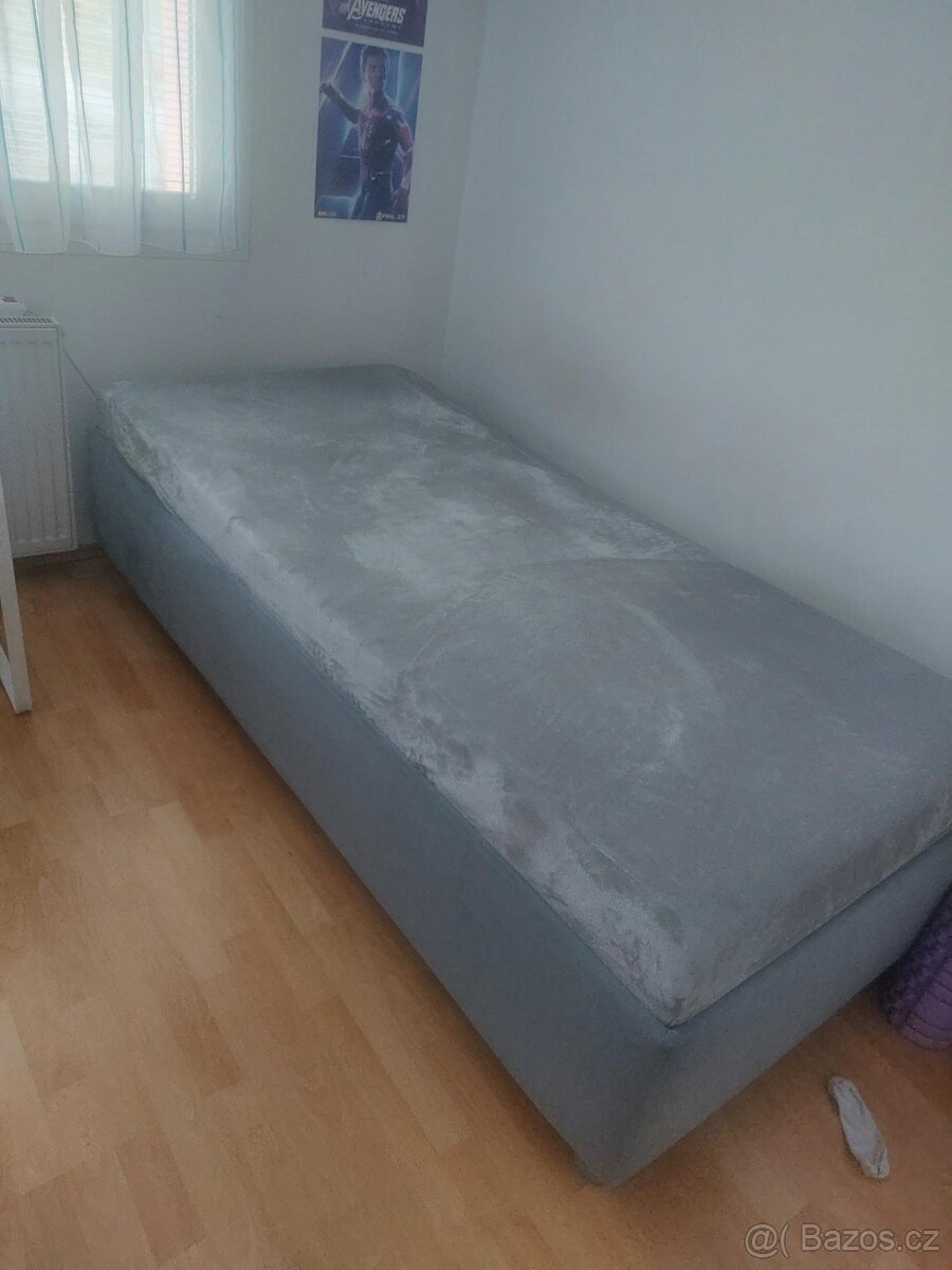 Jednolůžková postel 90x200 - 5