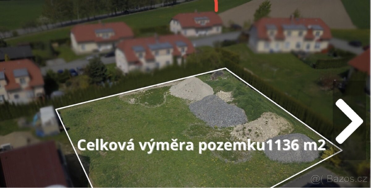 České Libchavy, 1136 m2;Komplet zasíťovány - 5
