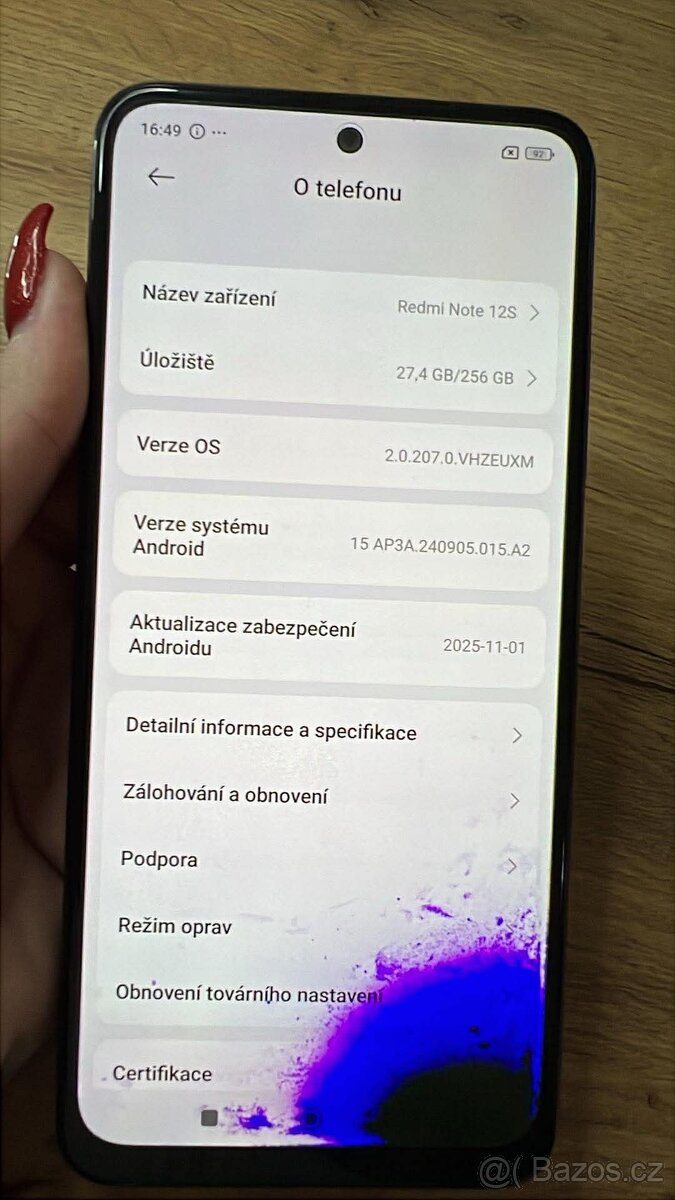 Xiaomi Redmi Note 12S 8GB/256GB černý - 5