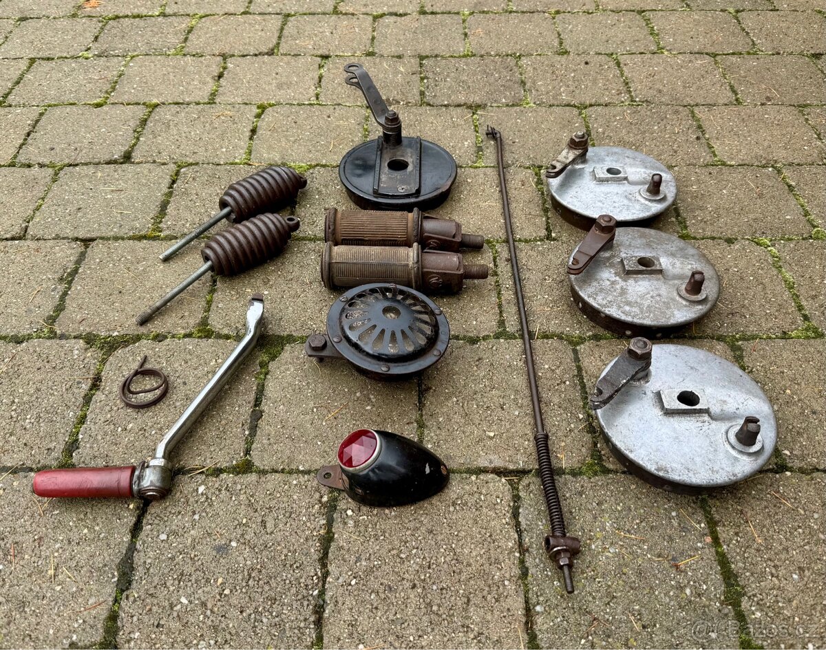 ČZ 125 150 C, Jawa perak, pionýr - díly - 5