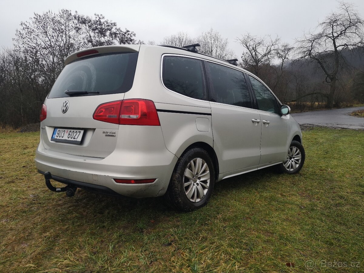 VOLKSWAGEN SHARAN AUTOMAT DSG 2.0TDi DPH 7MÍSTNÉ - 5