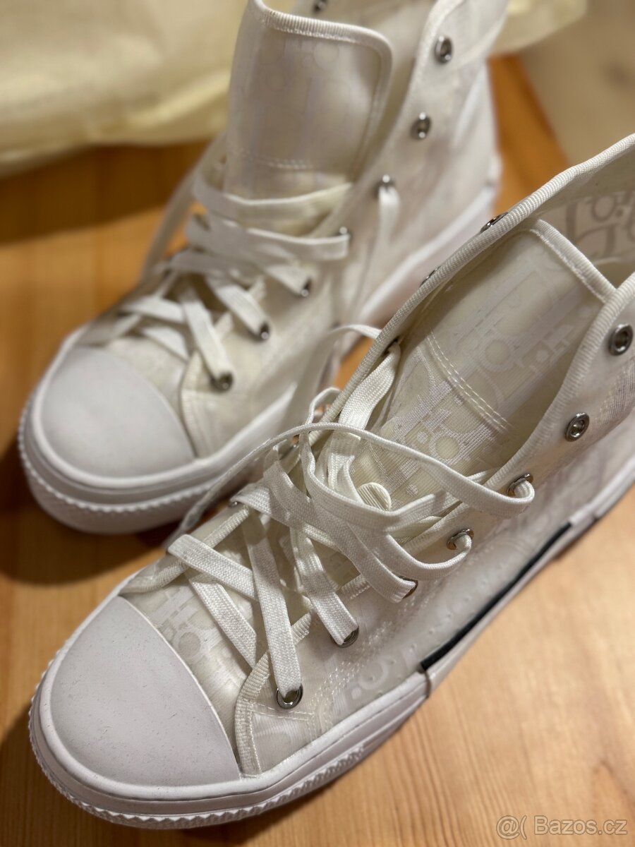 Dior boty bílé UNI - vel. 43-44 . NOVÉ - 5