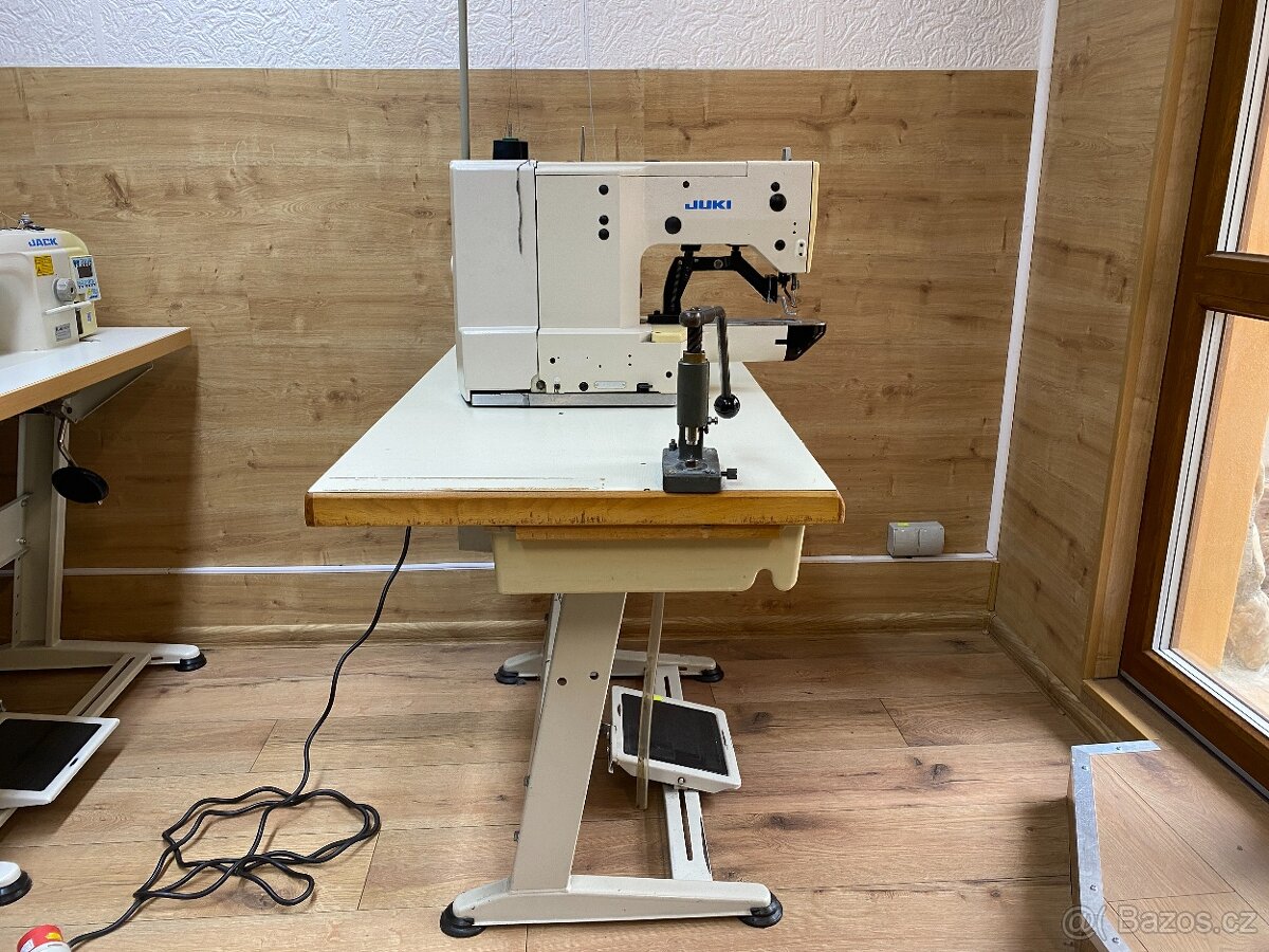 Závorovací stroj, RYGL - JUKI LK-1850 - 5