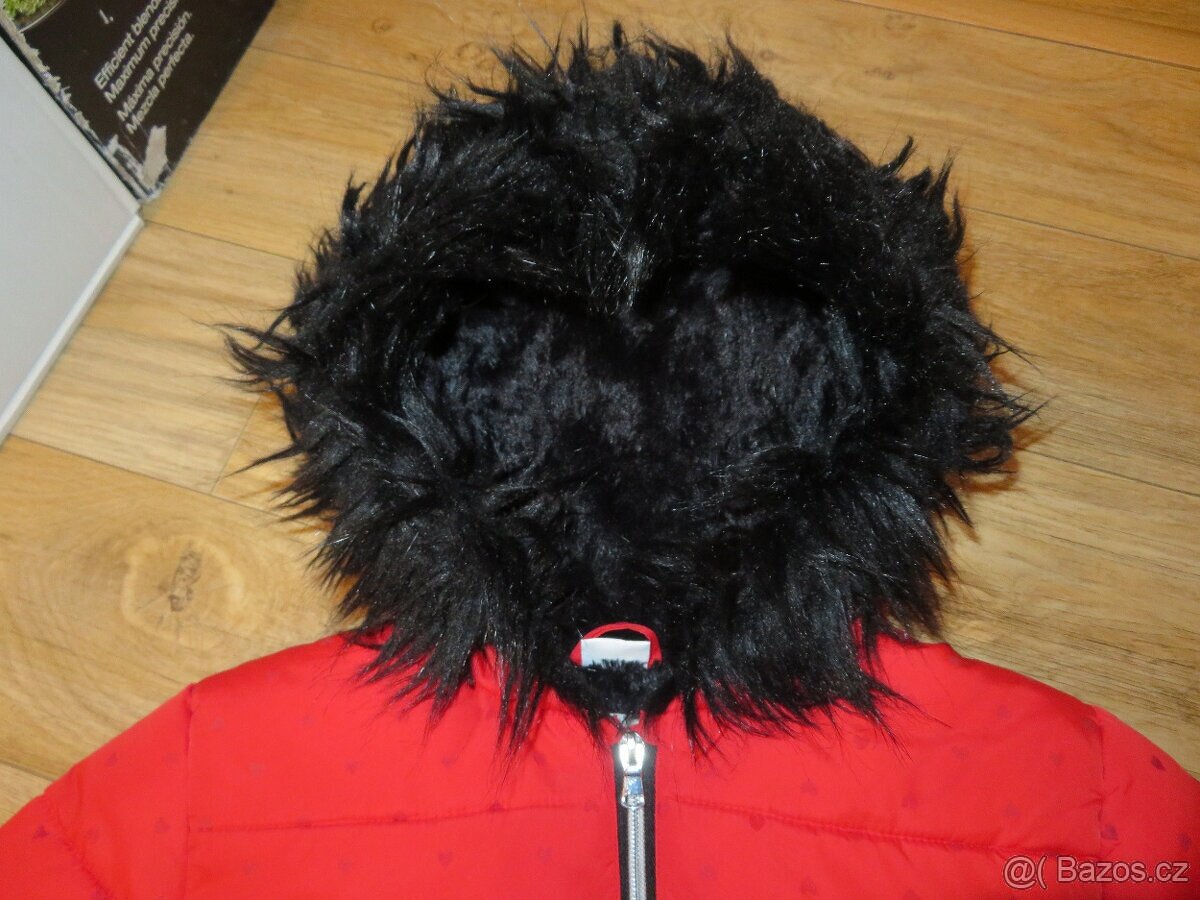 Dívčí zimní bunda, vel 164 - 5