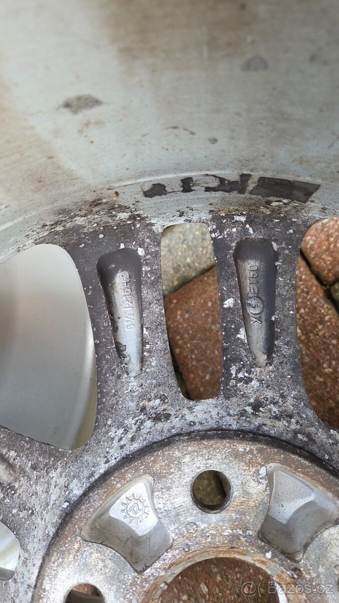 Alu kola 61/2Jx16H2, 5x112, ET50 - 5