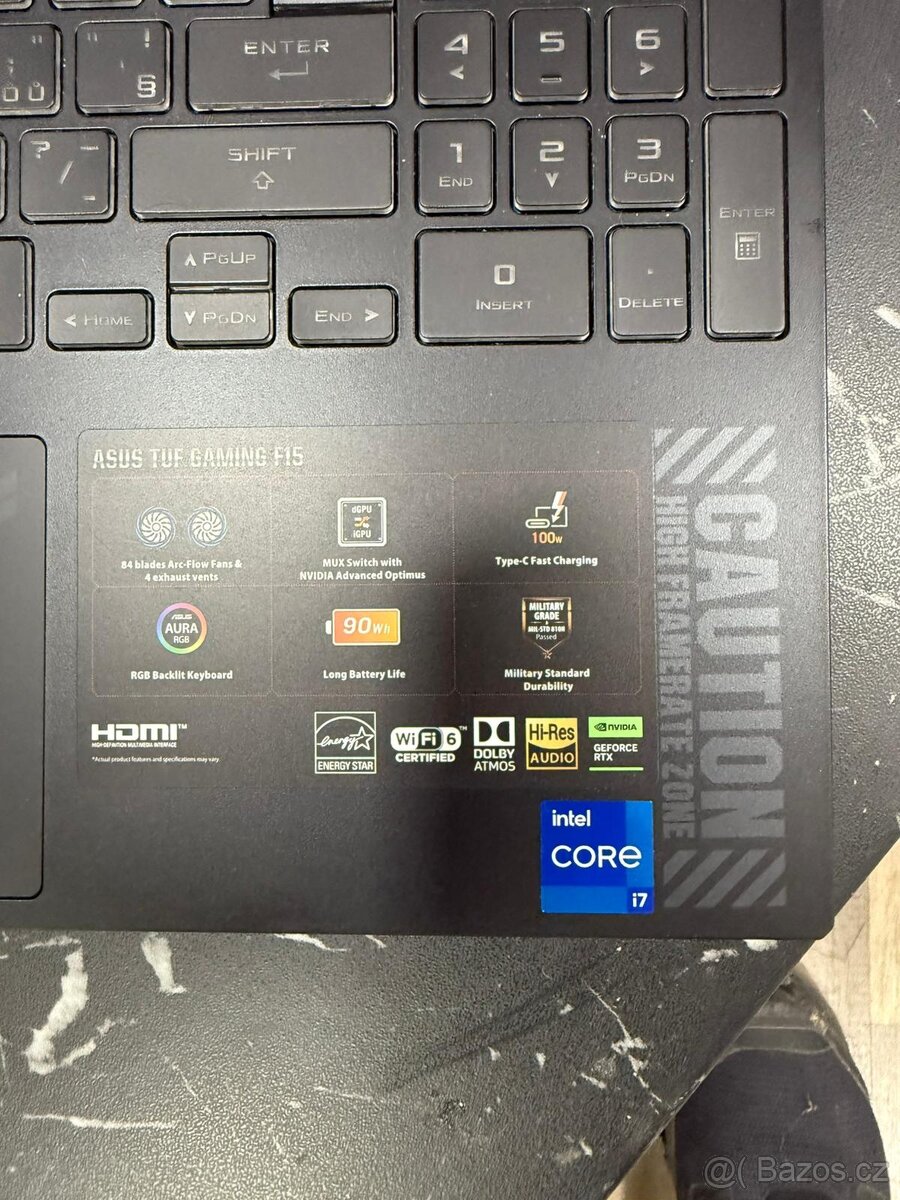 notebook Asus Tuf F15 - 5