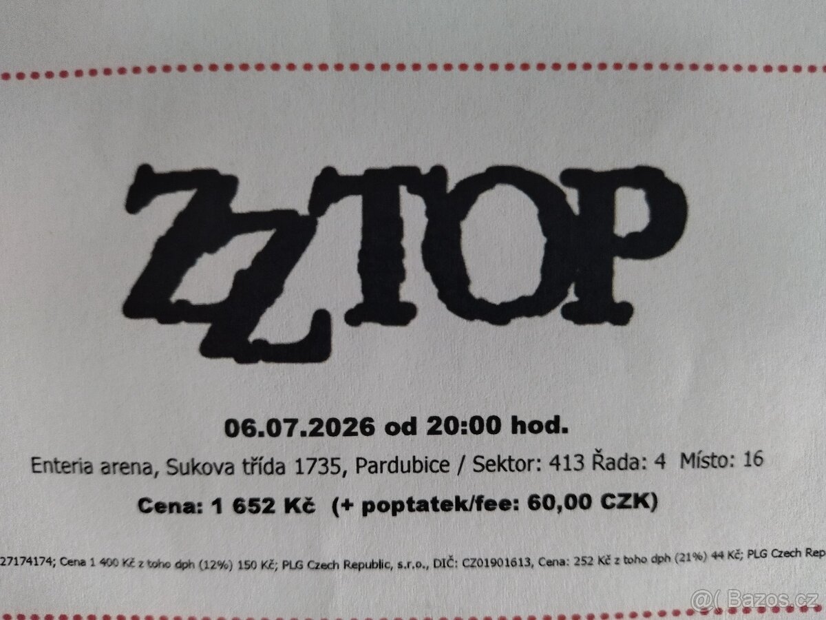 ZZ TOP 6.7.2026 Pardubice - 5