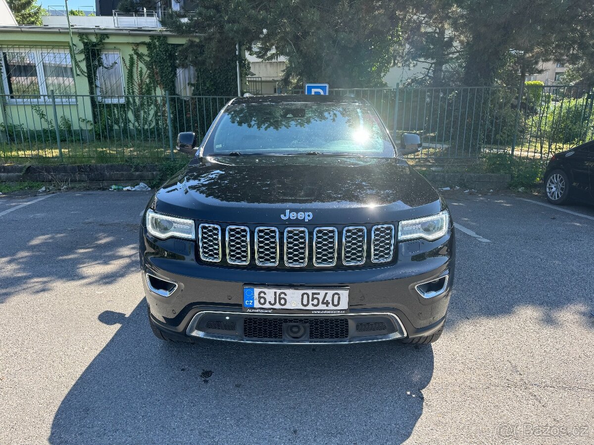 Jeep Grand Cherokee 3,0CRDi 184KW, ČR, 4X4, OVERLAND, TAŽNÉ