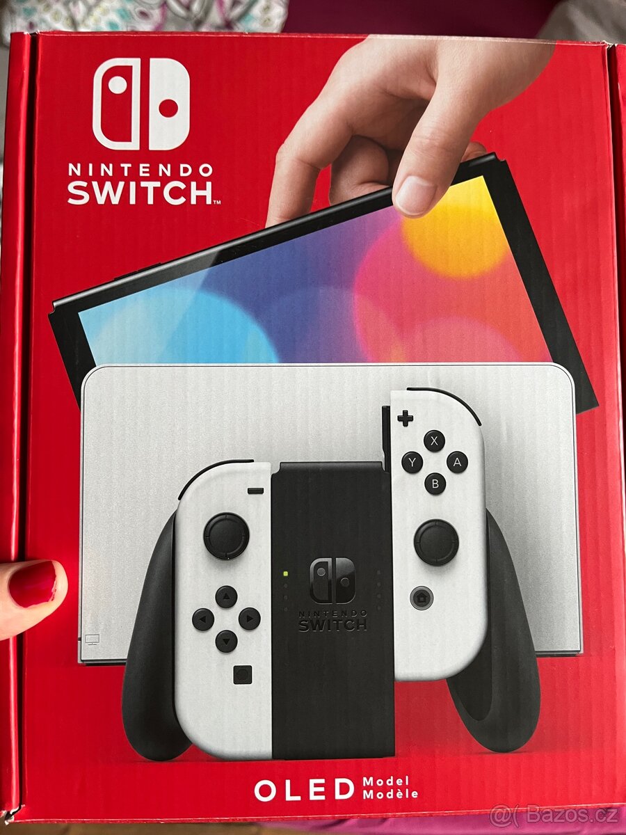 Nintendo Switch OLED plus pouzdro a nalepená folie - 5