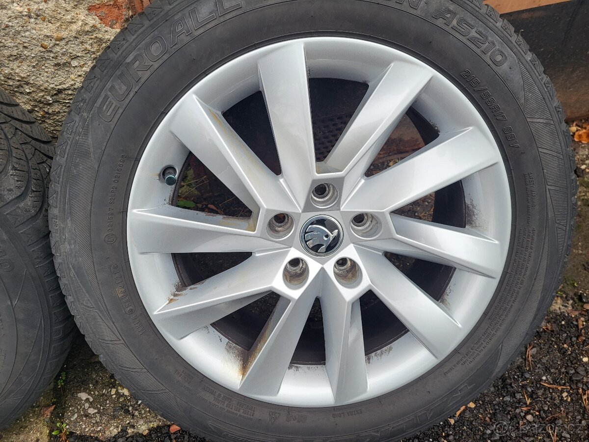 17" letní Škoda Stratos Superb 3 III 3V 5x112 ET40 - 5