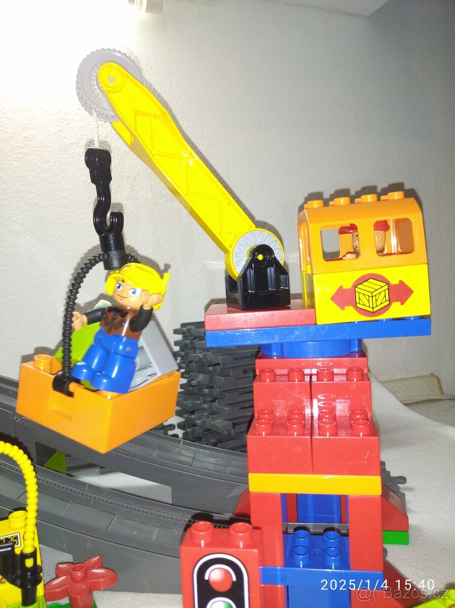 Lego duplo 10508 Nákladní vláček Deluxe, vlak - 5