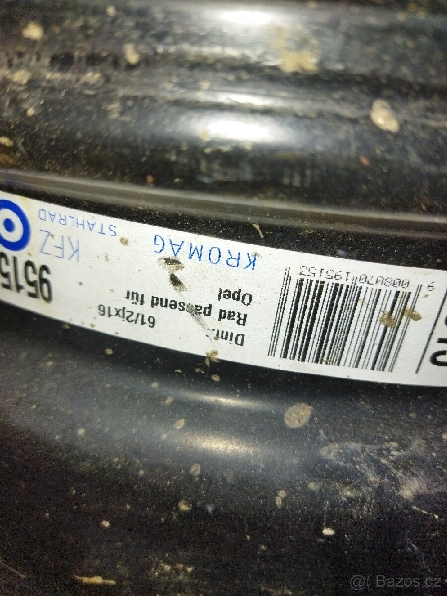 Plechové disky r 16 - 5