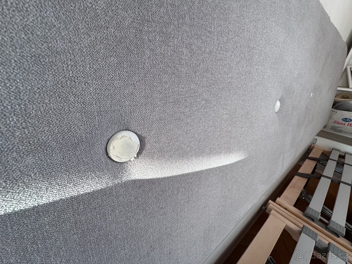 Manželská postel 180x200 s rošty - 5