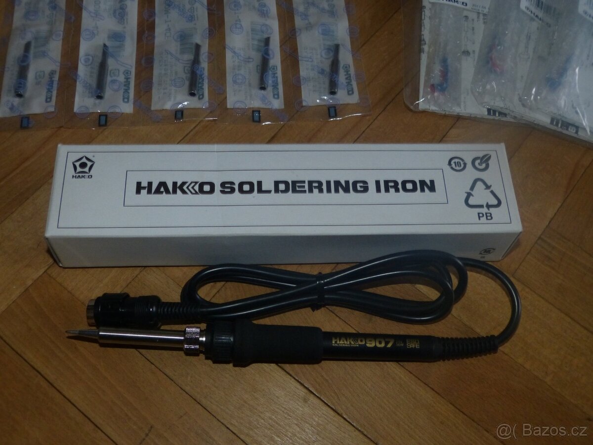 Pájecí stanice originál Hakko 937 + bohaté příslušenství - 5