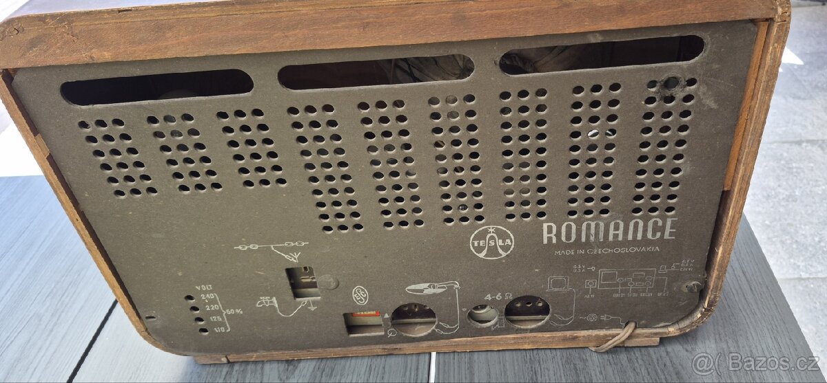 Historické rádio Tesla Romance - 5