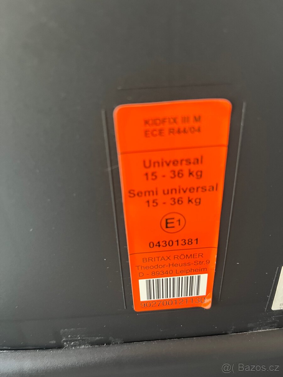 Děrská sesačka Britax Romer Kidfig III M - 5
