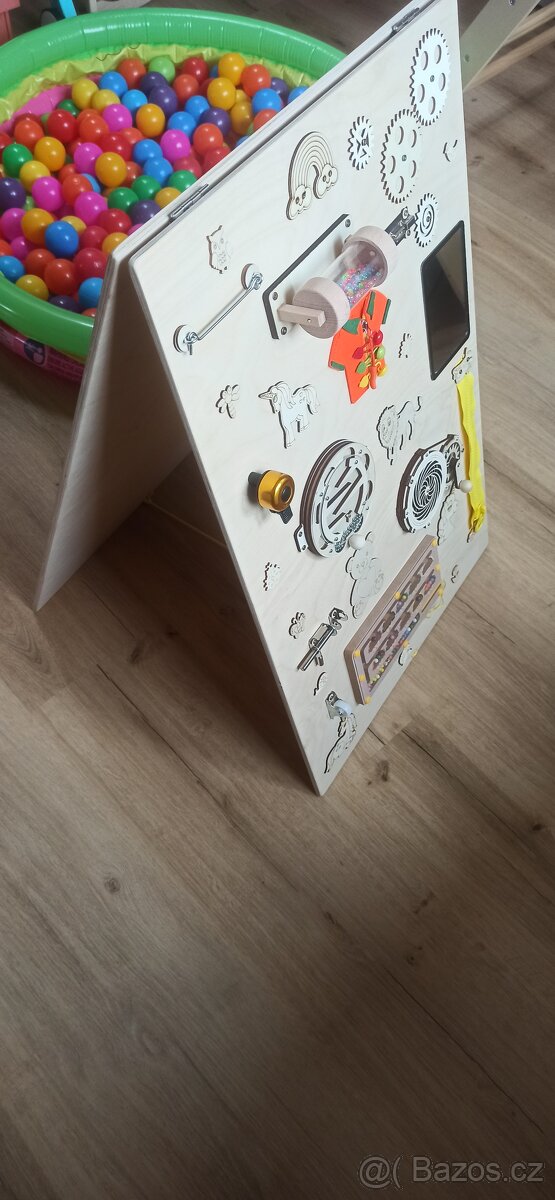 Montessori activity board – motorická tabule - 5