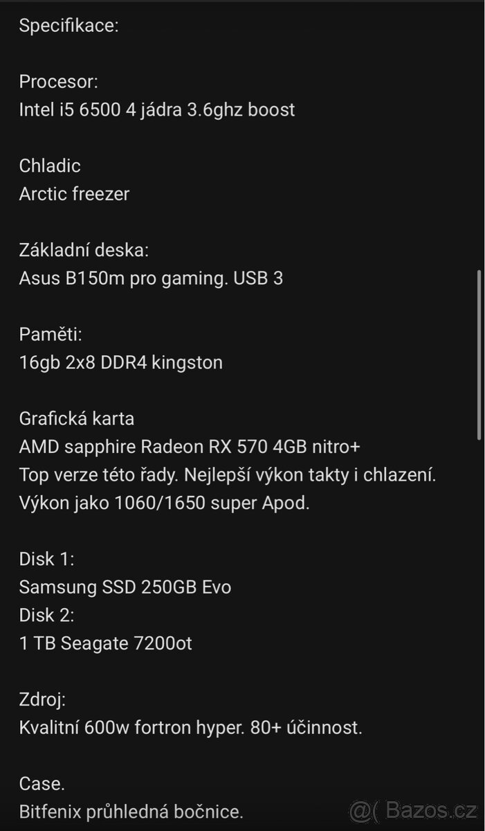 Herní Pc, tiché, výkonné - 5