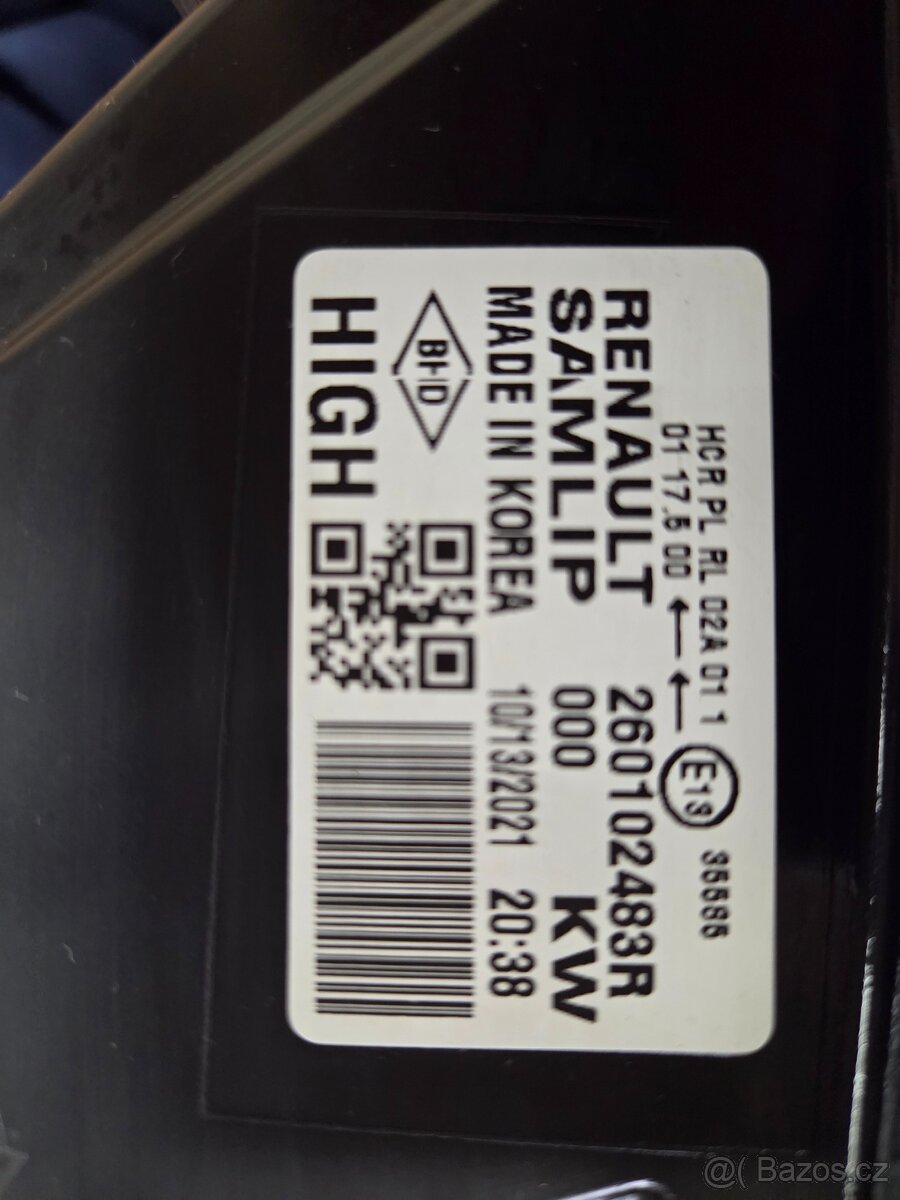 Světlomet přední pravý Arkana - 5