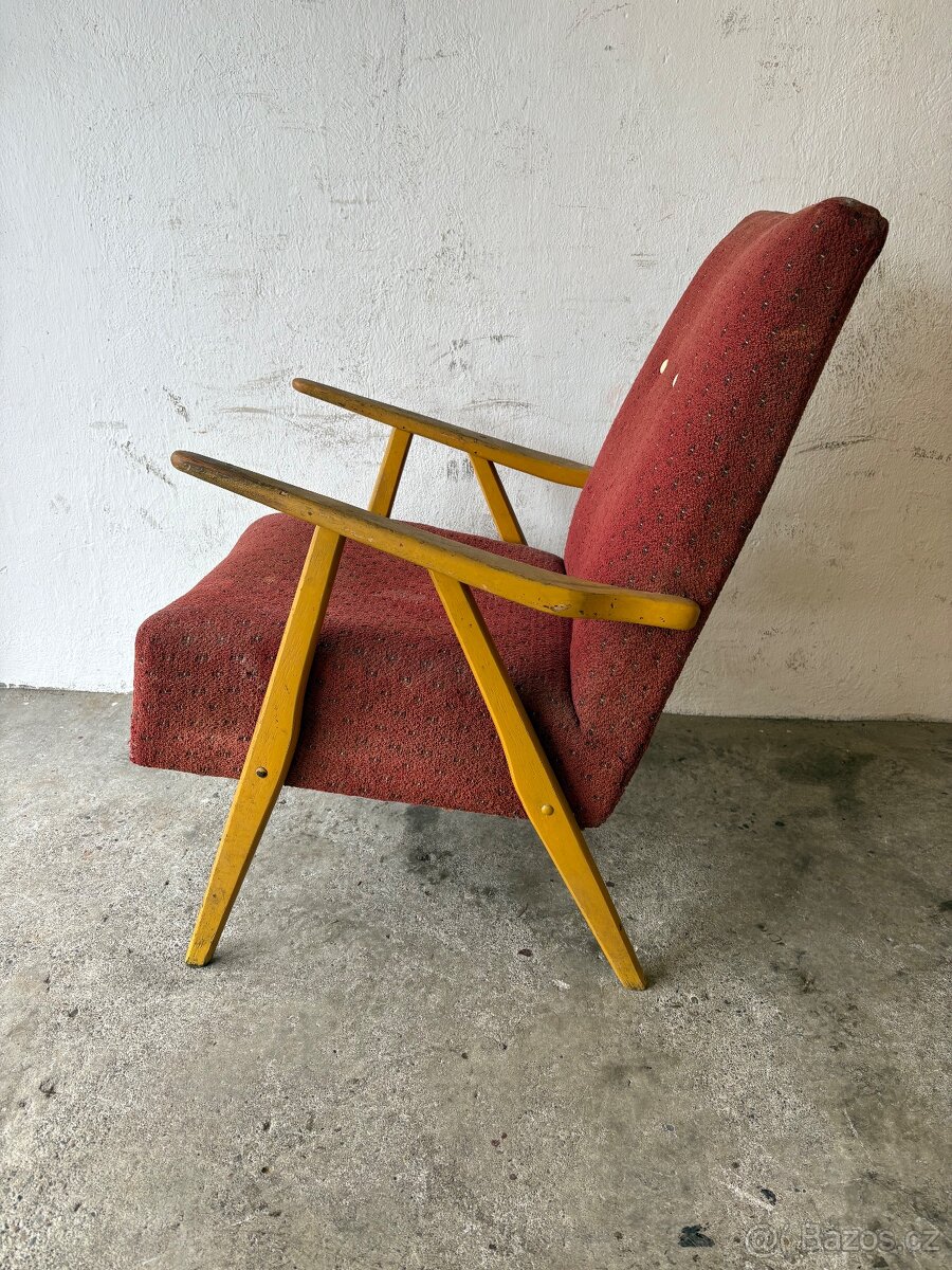 Retro křeslo Ton - 5