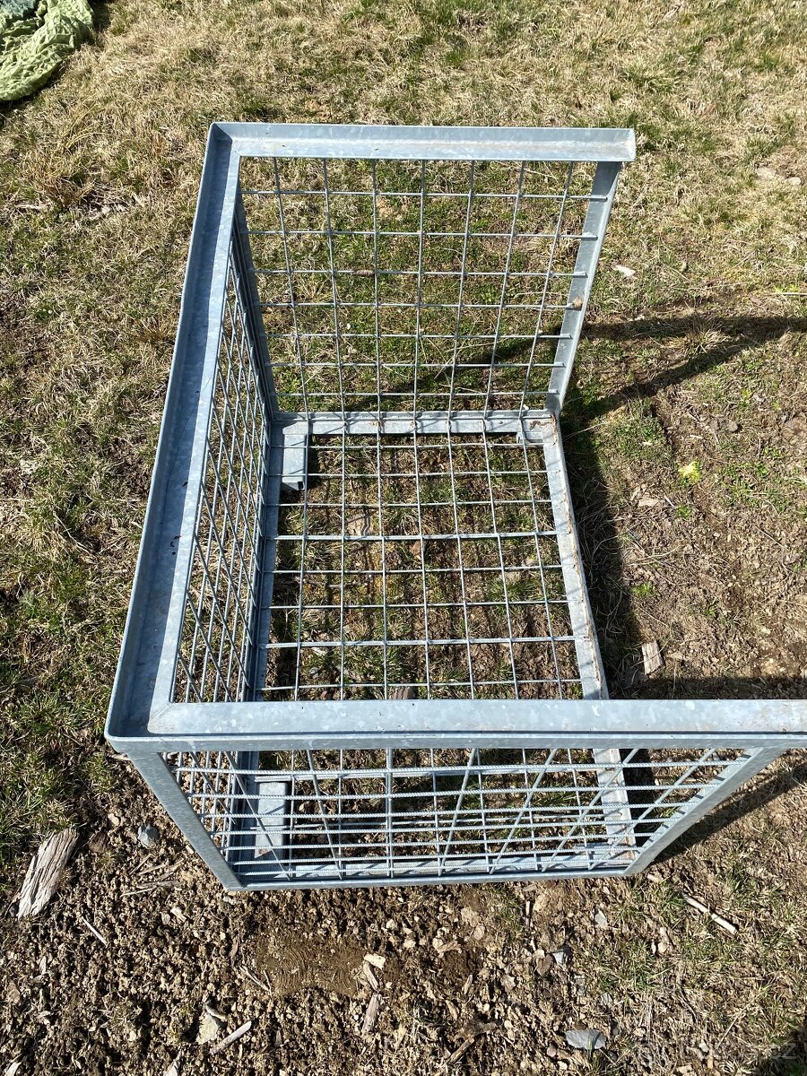 Klec na topné dřevo pozinkovaná - 5