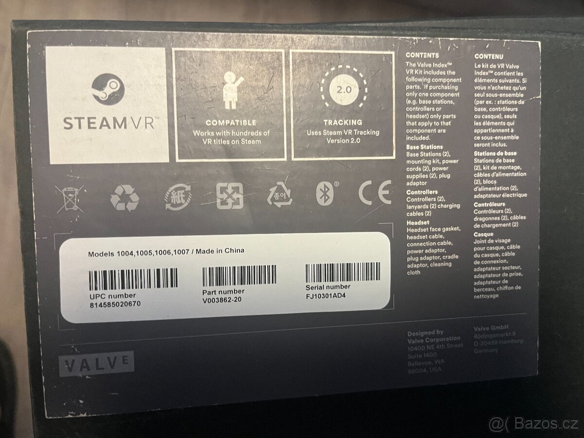 Virtuální realita Valve Index VR - SLEVA na 10 000 Kč - 5