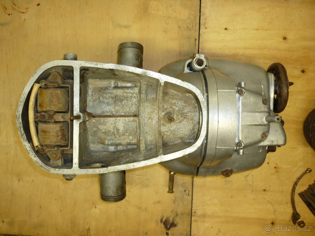 IFA BK 350 boxer motor převodovka 1954 - 5