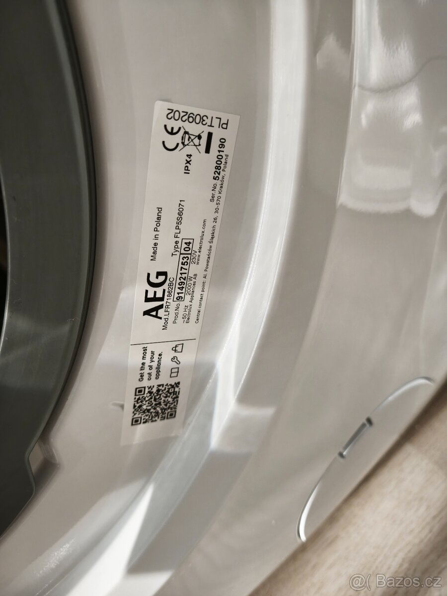 Pračka AEG LFR71862BC - 5