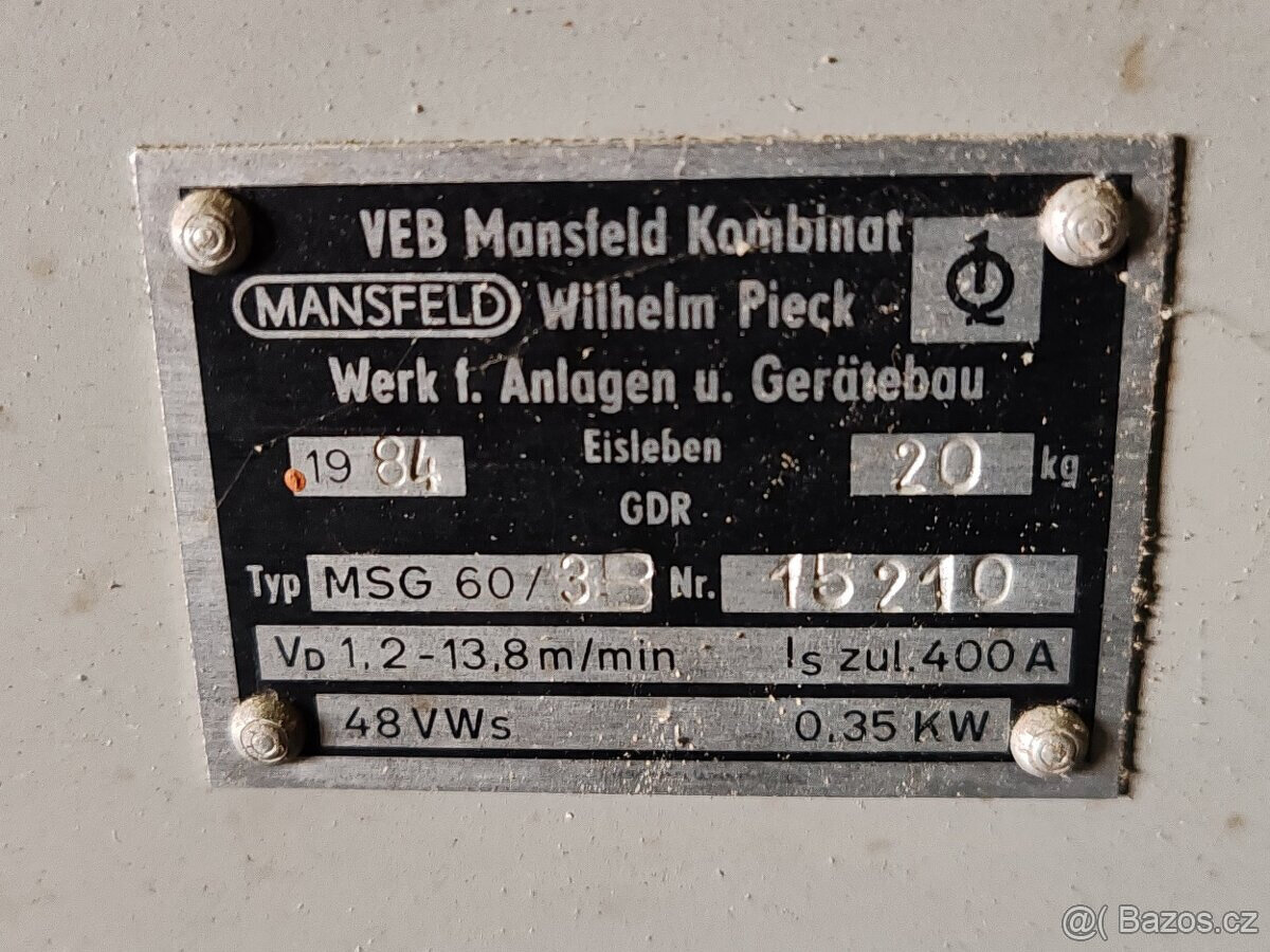 Svářečka DDR CO2 TRAFO - 5