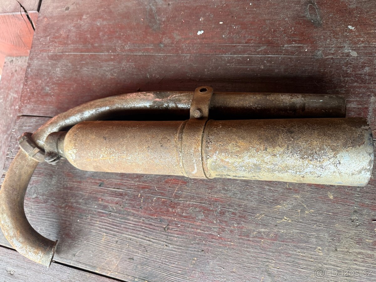 Jawa 175 Předválečná - výfuk - 5