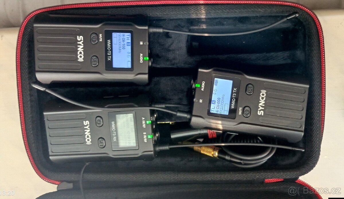 Mikrofony Synco, Mikrofonní bezdrátový systém Profi - 5