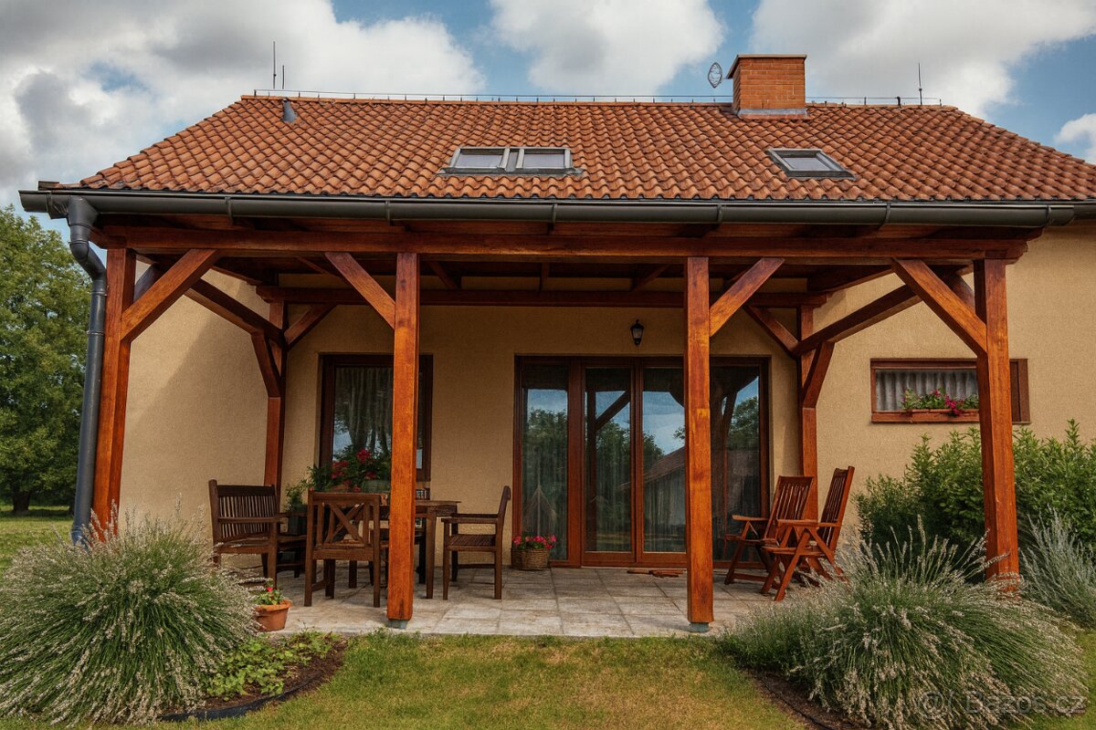 Nabízím k prodeji kvalitní dřevěnou pergolu - 5