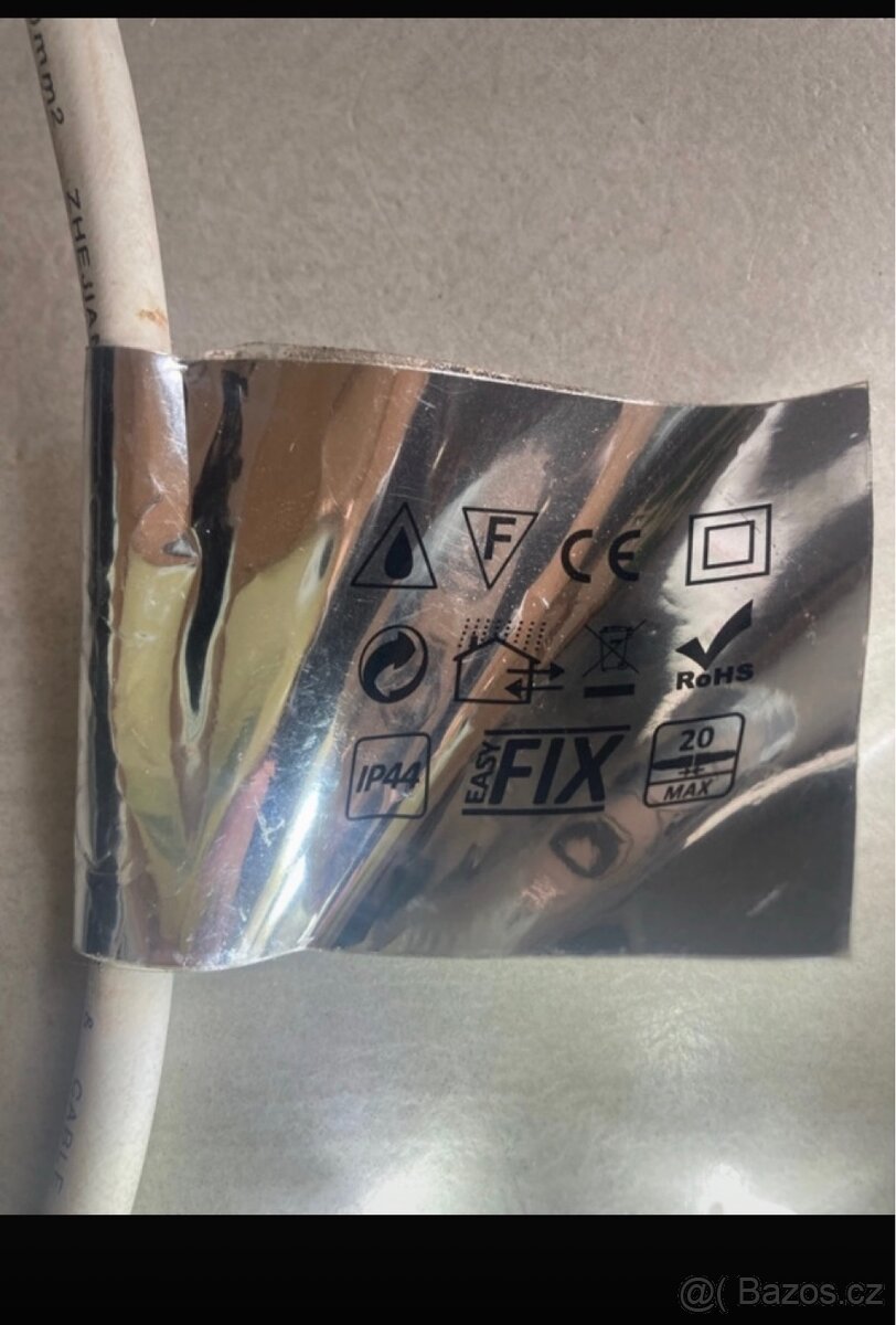 Bílá vánoční světýlka zavěs - 5